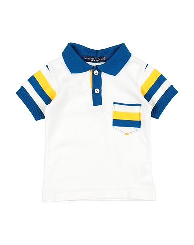 MANUELL & FRANK Polo shirt White 100% Cotton