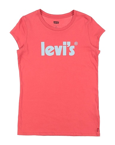 LEVI'S T-shirt Tomato red 100% Cotton