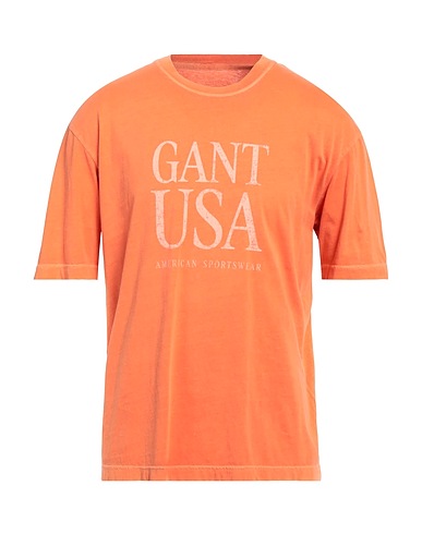 GANT T-Shirt Orange 100% Baumwolle