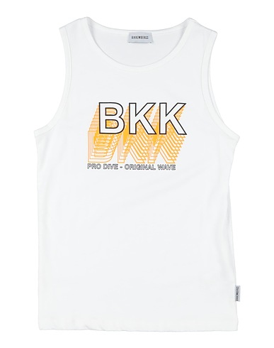 BIKKEMBERGS T-shirt White 100% Cotton