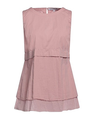 EUROPEAN CULTURE Top Pink 98% Cotton, 2% Rubber