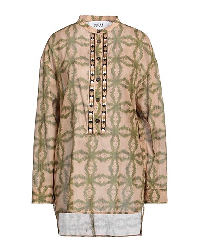 BAZAR DELUXE Top Khaki 100% Cotton