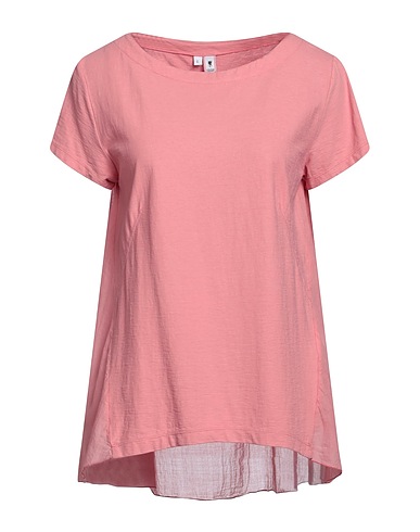 EUROPEAN CULTURE T-shirt Antique rose 70% Cotton, 30% Ramie