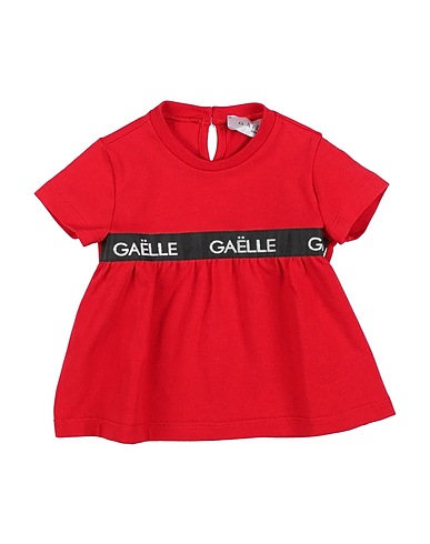 GAëLLE Paris T-shirt Red 96% Cotton, 4% Textile fibres