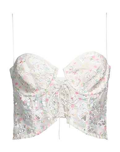 FOR LOVE & LEMONS Top White 100% Polyester