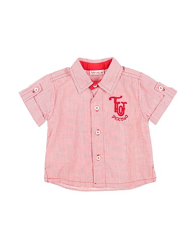 TUTTO PICCOLO Hemd mit Muster Rot 100% Baumwolle
