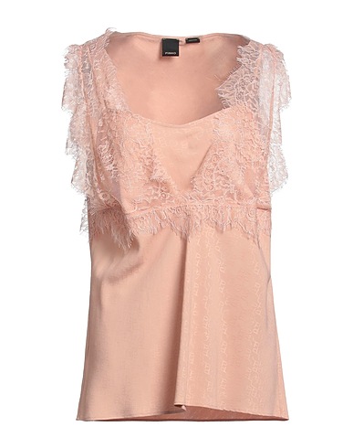 PINKO Top Blush 69% Acetate, 31% Silk