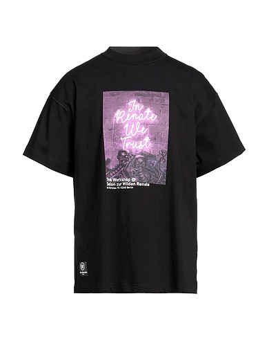 THE WORKSHOP Berlin T-Shirt Schwarz 100% Baumwolle