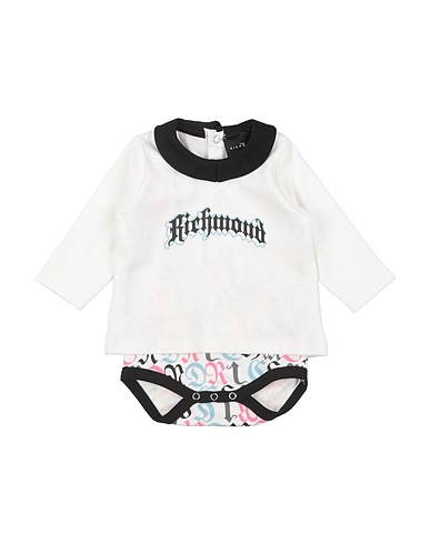 JOHN RICHMOND T-shirt Cream 90% Cotton, 10% Elastane