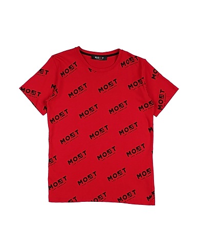 MOST Los Angeles T-shirt Red 100% Cotton