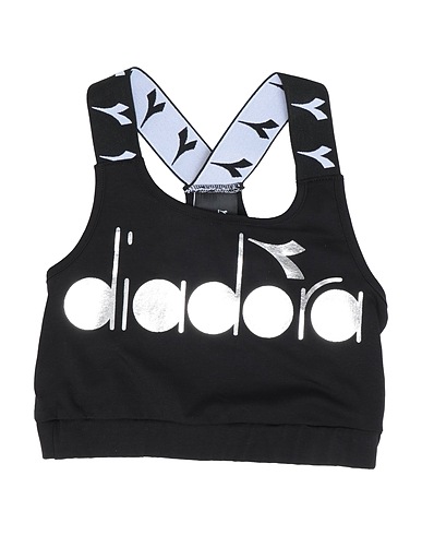 DIADORA Tanktop Schwarz 95% Baumwolle, 5% Elastan