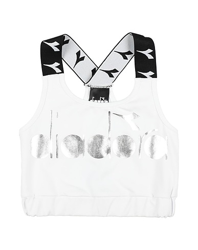 DIADORA Canotta Bianco 95% Cotone, 5% Elastan