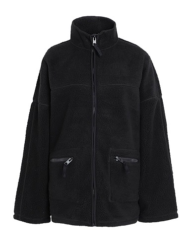 TOPSHOP Sweatshirt Black 100% Polyester