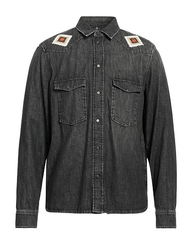 7 FOR ALL MANKIND Denim shirt Charcoal 100% Cotton