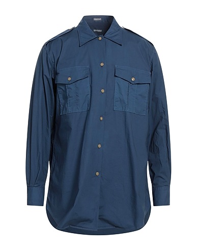 MASSIMO ALBA Solid colour shirt 97% Cotton, 3% Elastane