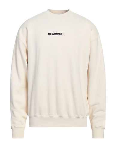 JIL SANDER+ Sweatshirt Cream 100% Cotton