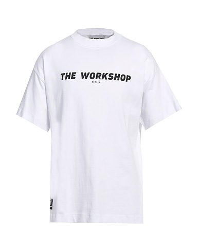 THE WORKSHOP Berlin T-shirt White 100% Cotton
