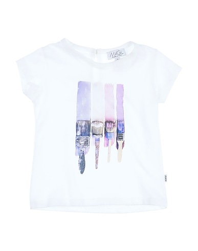 MAGIL T-shirt BIANCO 96% Cotton, 4% Elastane