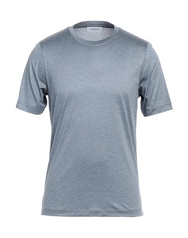 GRAN SASSO Basic T-Shirt Taubenblau 100% Baumwolle