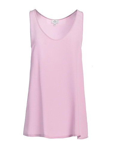 ETRO Silk top Pink 100% Silk