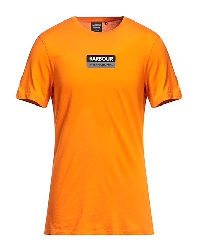 BARBOUR T-Shirt Orange 100% Baumwolle
