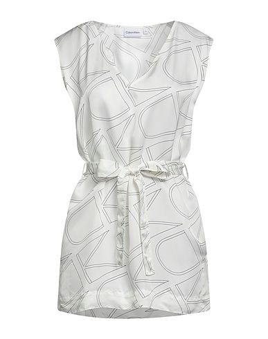 CALVIN KLEIN Top White 100% Triacetate