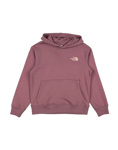 THE NORTH FACE Sweatshirt G VERTICAL LINE HOODIE
 Mauve 70% Cotton, 30% Polyester