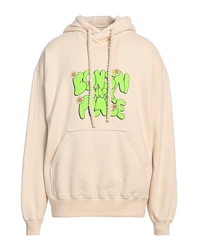 BONSAI Hooded track jacket  Beige 100% Cotton