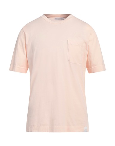 DANIELE FIESOLI T-shirt basique Saumon 94% Coton, 6% Élasthanne