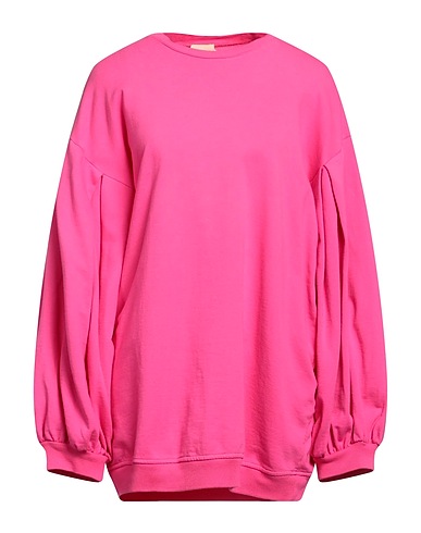 NUDE Felpa Fucsia 100% Cotone