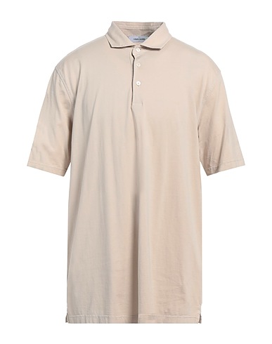 GRAN SASSO Polo shirt Beige 100% Cotton