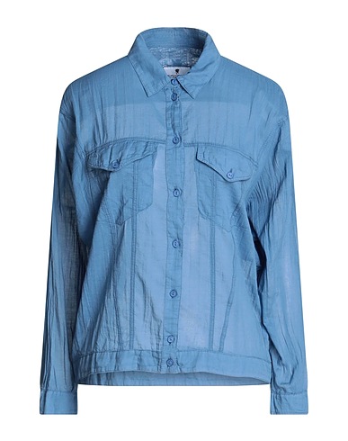 EUROPEAN CULTURE Chemises et chemisiers de couleur unie 100% Coton