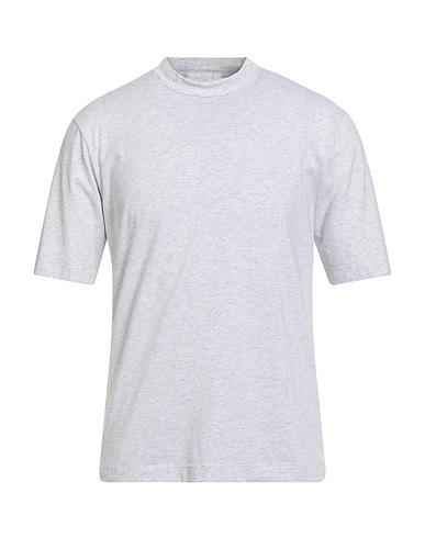 DANIELE FIESOLI T-shirt Grigio chiaro 94% Cotone, 6% Elastan