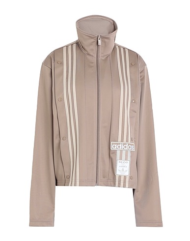 ADIDAS ORIGINALS Sweatshirt TRACK TOP
 Light brown 100% Recycled polyester