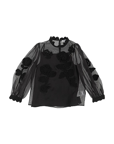 DOLCE&GABBANA Top Black 100% Silk