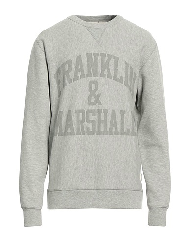 FRANKLIN & MARSHALL Felpa Grigio chiaro 100% Cotone