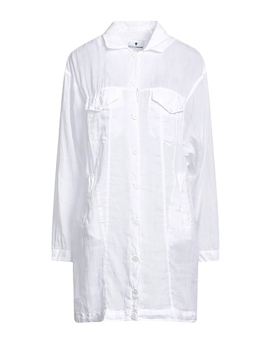 EUROPEAN CULTURE Chemises et chemisiers de couleur unie 100% Ramie