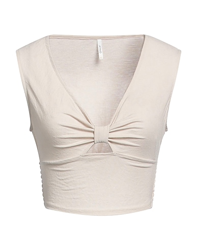 ONLY Top Light grey 53% Viscose, 47% Nylon