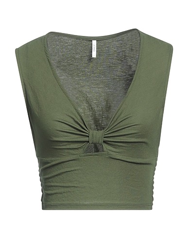 ONLY Top Military green 53% Viscose, 47% Nylon