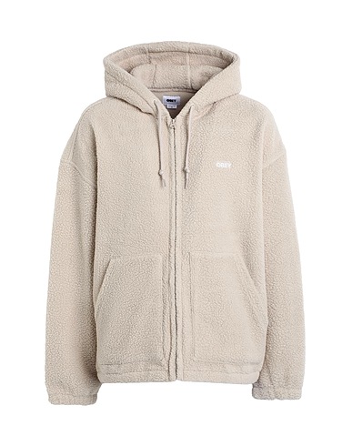 OBEY Hooded sweatshirt Ivory 100% Polyester