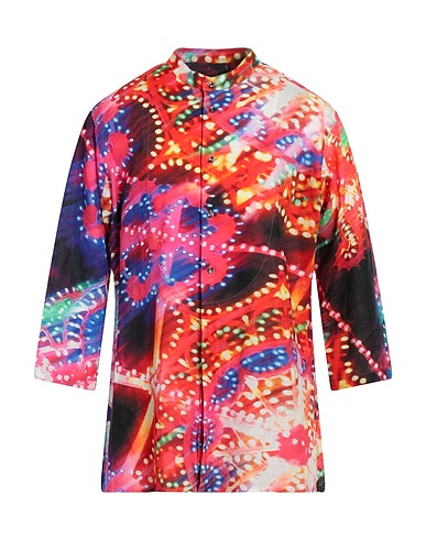 DOLCE&GABBANA Linen shirt Coral 100% Linen