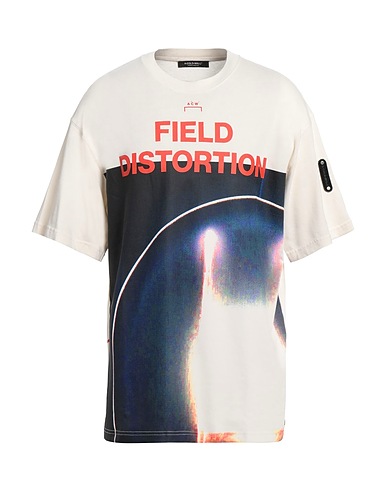 A-COLD-WALL* T-shirt Panna 100% Cotone