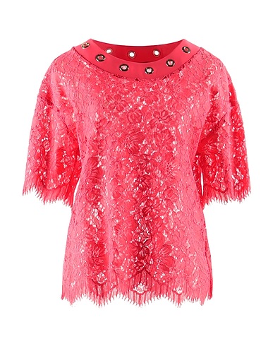CUSTO BARCELONA Top Coral 53% Polyamide, 26% Cotton, 21% Viscose