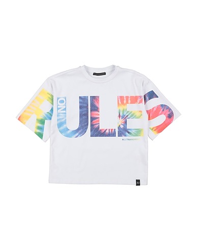 DANIELE ALESSANDRINI T-shirt White 100% Cotton