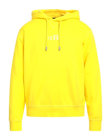 DSQUARED2 スウェット ICON イエロー コットン 100% / ポリウレタン