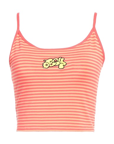 OBEY Top Pink 95% Rayon, 5% Elastane