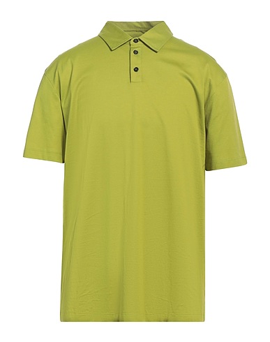 ROBERTO COLLINA Polo shirt Green 100% Cotton