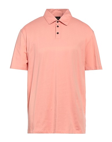 ROBERTO COLLINA Polo shirt Pink 100% Cotton