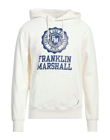 FRANKLIN & MARSHALL Hooded sweatshirt Off white 100% Cotton