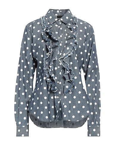 ASPESI Camisa vaquera Azul marino 100% Algodón